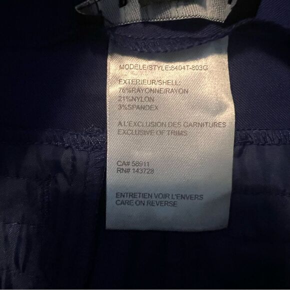 NWT! Tribal blue fia cuffed cropped trousers - Picture 7 of 12